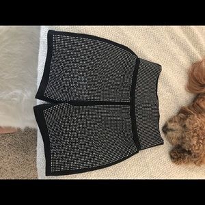 I am Gia Studded Biker Shorts